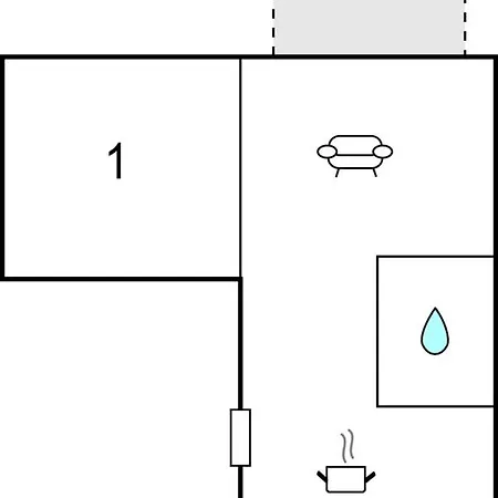1 Bedroom Stunning In *